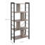 Allon 154.5cm H x 74cm W Metal Etagere Bookcase-1746269165