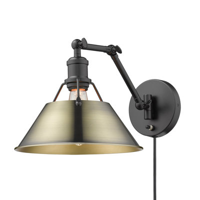Lampe murale avec bras pivotant à 1 lumière Weatherford