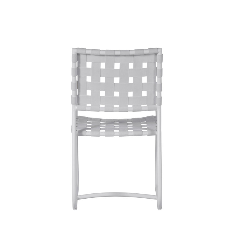 Catalina Arm Chair, Chalk Frame/White Seat