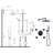 Complete Shower System with Rough in-Valve-70983828