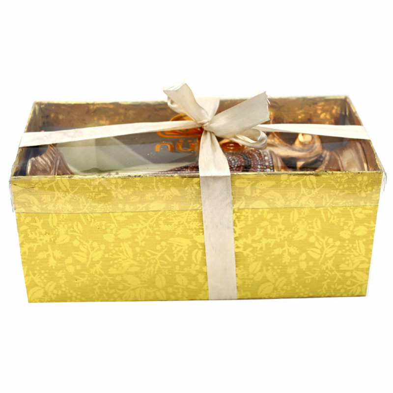 Ceramic Table Vase, Gold