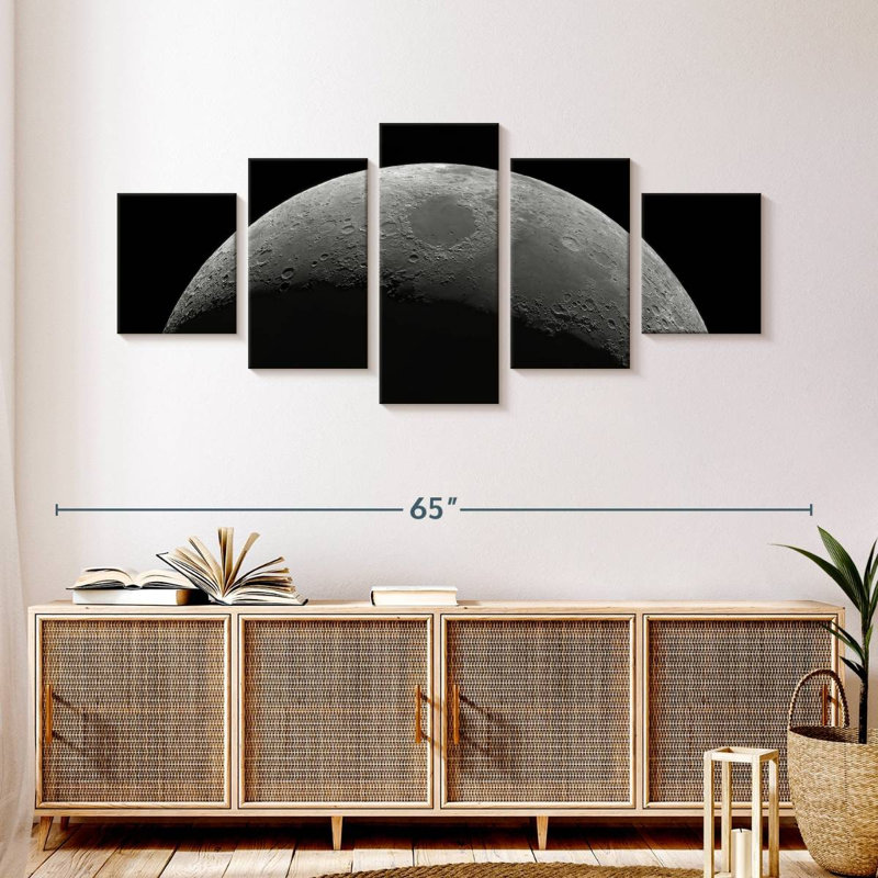 Dull Moon, 24" H x 55" W