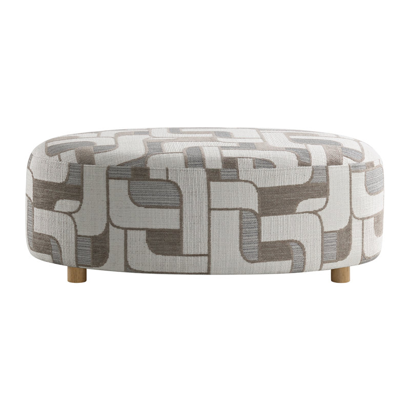 Josie Oval Ottoman