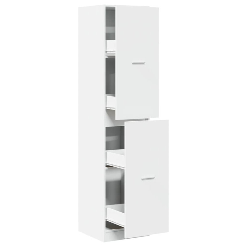 Roswita Bathroom Storage, White