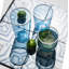 Verre à boire en acrylique Contrast - bleu - 21,6 oz