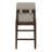 Solid Wood Upholstered Counter Stool