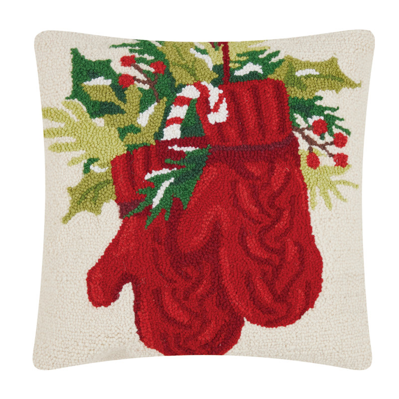 Coussin en laine Christmas