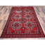 Tapis unique rouge 4 pi x 6 pi 5 po Wibbe