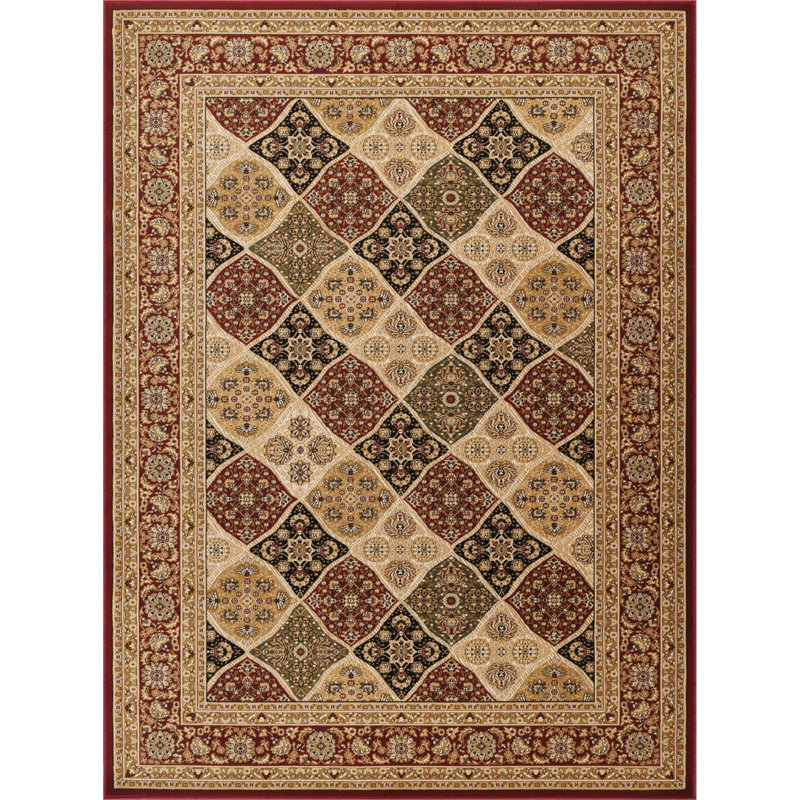 Tapis en polypropylène durable à panneaux élégants, parfait pour les endroits très fréquentés et les entrées