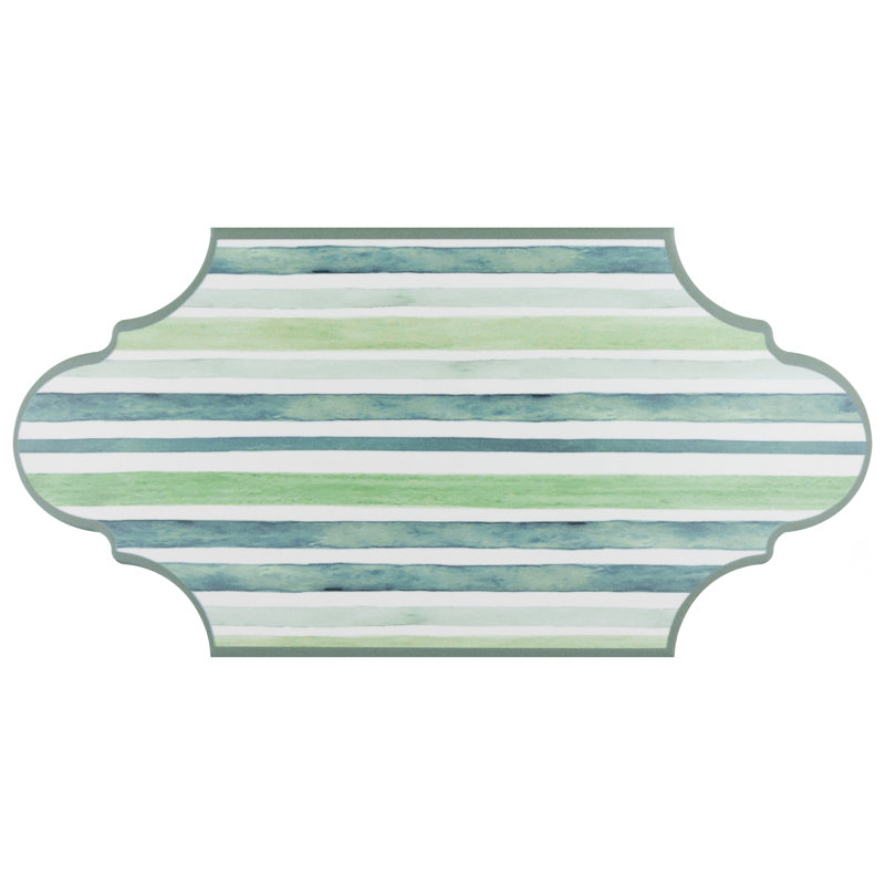 Royal Garden Provenzal 6" x 13" Porcelain Patterned Wall & Floor Tile