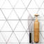 Carrelage mural décoratif de style mosaïque de cuisine et de salle de bain 4 po x 4,5 po Nature-36935873