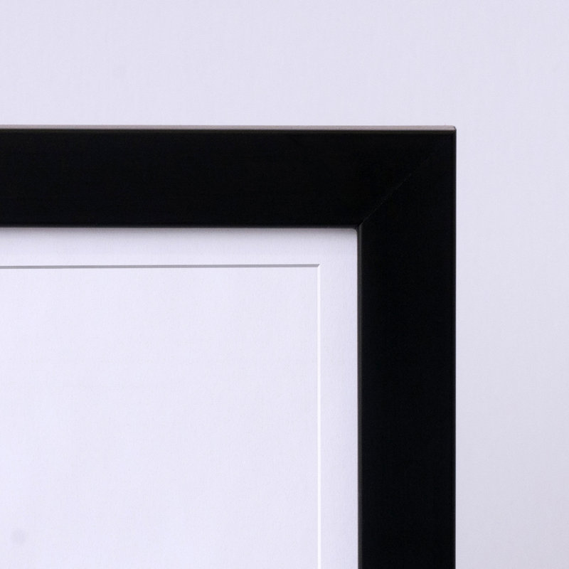 Cadre photo Capullo, 4" x 6", Noir