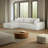 Ramiro Bonless L Shaped Bonless Polyester Memory Foam Sectional Sofa With Chaise-1717860465-1717860430