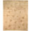 Tibetan Hand Knotted Silk & Wool Pile Floral Rug