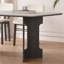 Ensemble de table rectangulaire luxueux en bois massif clair-111688939