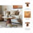 Suar Wood Coffee Table - 27" Round Brown Accent Table for Living Room, Bedroom, Office - Rustic Modern Design with Natural Grain Finish, Casual Home Decor