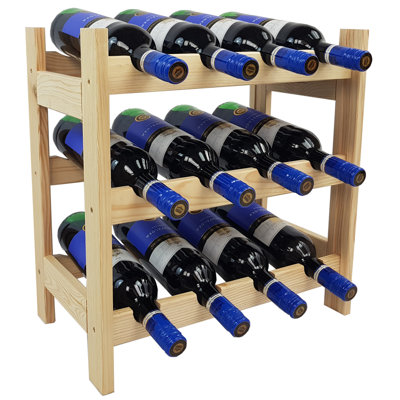 Janice Floor Wine Bottle Rack