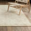 Tapis texturé en mélange de bois ivoire / beige Azaiah-1820925971
