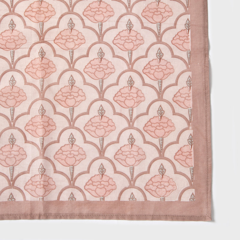 Ensemble de 4 serviettes de table 100% coton 18 po x 18 po Gulshan  