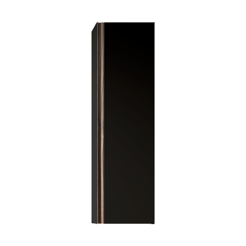 Tempo Left/Right Hand Wall Cabinet - Matte Black, Matte Black