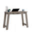 Table d'écriture, finition brun grisâtre