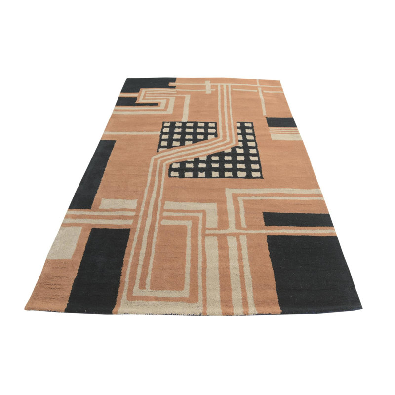 Tapis brun clair 5 x 8 Pharris