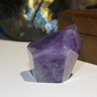 Polished Amethyst Point Miniature - Brazil