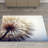 Abstract Geometric Pattern Non-Woven Soft Type Printed Rug in Neutral Tones Ideal for Contemporary Home Decor-114335369