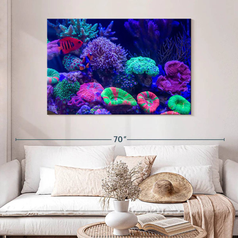 Coral Homes For The Fishes, H 32 po x l 48 po
