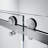 76 in. H Double Added Frameless Shower Door with Clear Glass-85011295