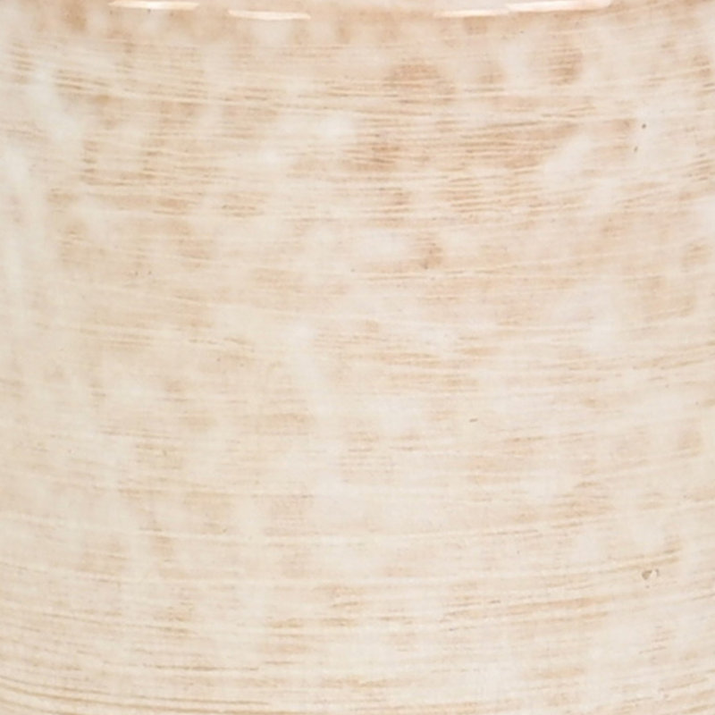 Sia Handmade Ceramic Pot Planter, White, 3" H x 3.25" W x 3.25" D