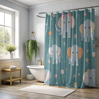Enchanted Nook - Rideau de douche Premium