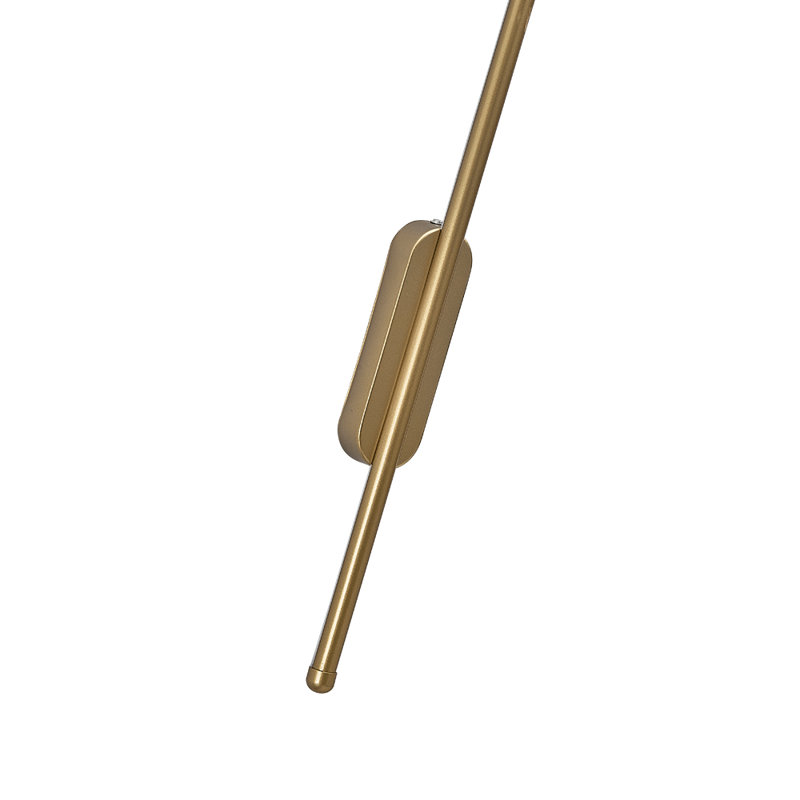 Emporia Modern Gold Aluminum Linear LED Wall Lighting Fixture 100cm