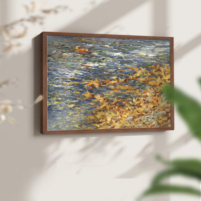 Autumn Creek - impression encadrée - réaménageable