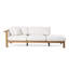 Maro Outdoor Teak Chaise Lounge-14994077