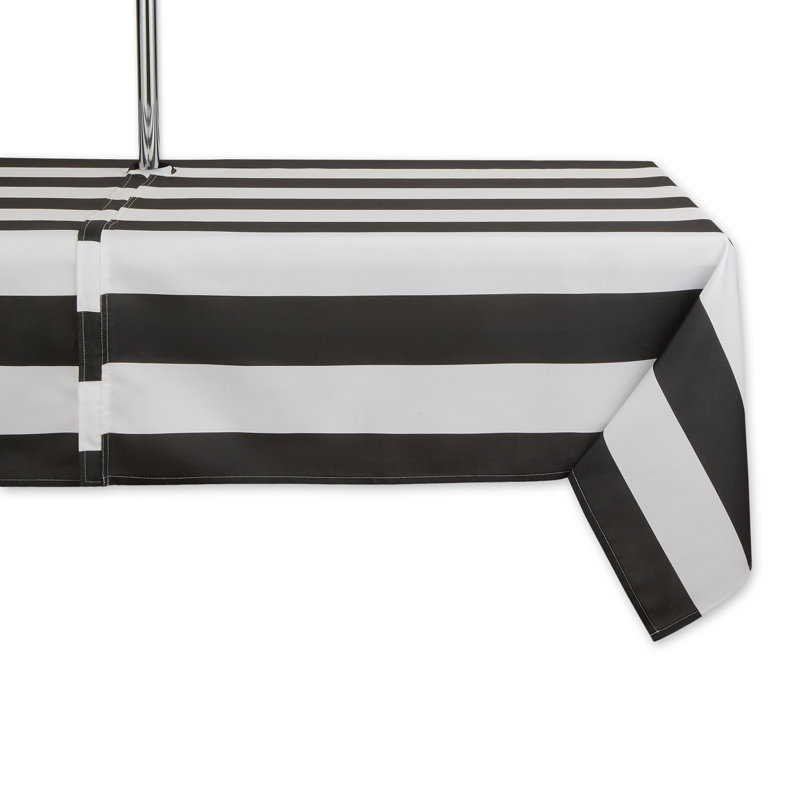 Striped Tablecloth, 84" x 60"