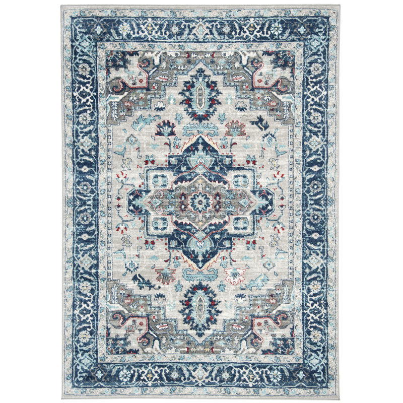 West Newbury Oriental Area Rug, Rectangle 122 x 183 cm