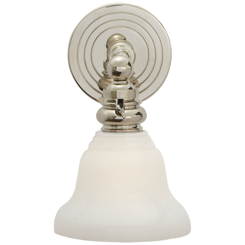 Chapman & Myers Boston Functional Single Light, Polished Nickel
