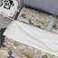 Ensemble de housse de couette White And Gold Chrysanthemum Mandalas-1703729077