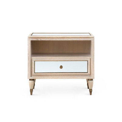 Sophia 1 - Drawer Solid Wood Nightstand