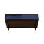 Table basse en bleu marine