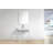Orren Ellis Serna 18.75'' Cotton White Ceramic Rectangular Bathroom Sink with Overflow