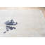 Tapis en viscose moderne classique en laine noué à la main Ella Chic Ivory
