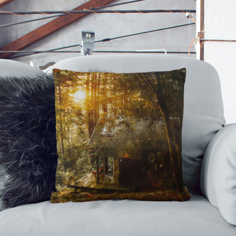 Square Cushion, 55cm H x 55cm W x 20cm D, Stone