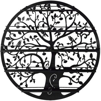 Amyris 5 Piece Circle Metal Accent Shelf