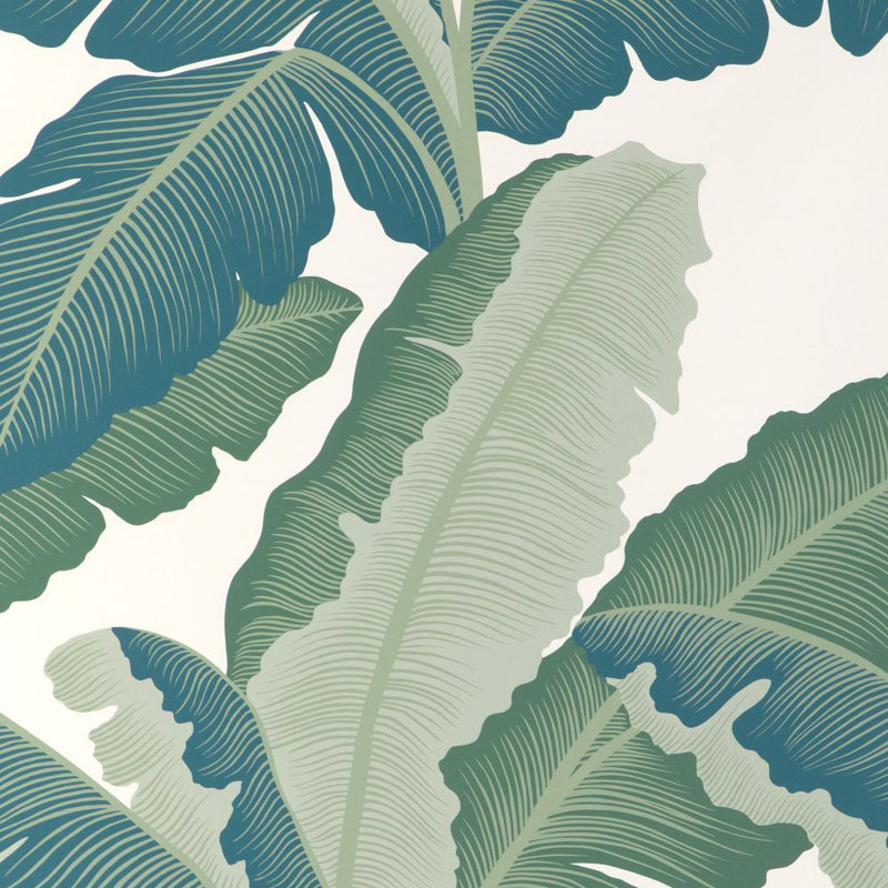 Isla Royal Wp - Mist, Azure