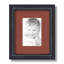 Cadre pour photo simple 4 po x 6 po en bois mat-70819955