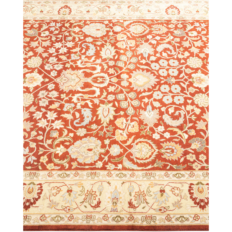Classic One-of-a-Kind 4' 2" X 6' 5" Hand Knotted Area Rug