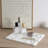 Guein Rectangle Natural Marble Tray,Arabescato