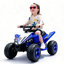 Voiture électrique pour 3-6 ans, jouet à double moteur alimenté par batterie 12V4.5AH avec musique Bluetooth, lumières DEL, 2 modes de vitesse, avant / arrière - bleu / rose, cadeau de voiture pour tout-petit